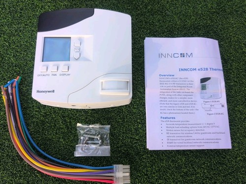 E528 Honeywell E528 Smart Thermostat HVAC Controller Inncom Motion Sensor ...