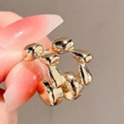 Moderner Stil Galvanisiert Gold Silber Floral Schmuck Accessoire Set