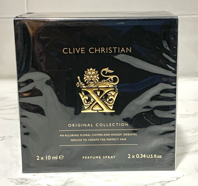 Clive Christian Original Collection X Perfume Chypre Floral Woody Spice NIB