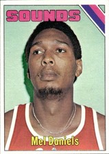 1975 TOPPS MEL DANIELS 292 NRMT BASKETBALL MEMPHIS SOUNDS