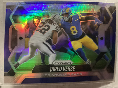 2025 Panini Prizm - LOCKDOWN Jared Verse Silver Prism #16 Los Angeles Rams