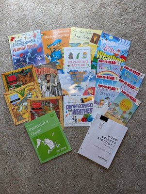 Noeo Science: Biology 1   Grade 1-3 - Living Books Set (Lab Kit Not Included)