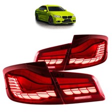 Dynamische LED-R�ckleuchten in Rot, passend f�r BMW 5er F10 Limousine 2010-2017