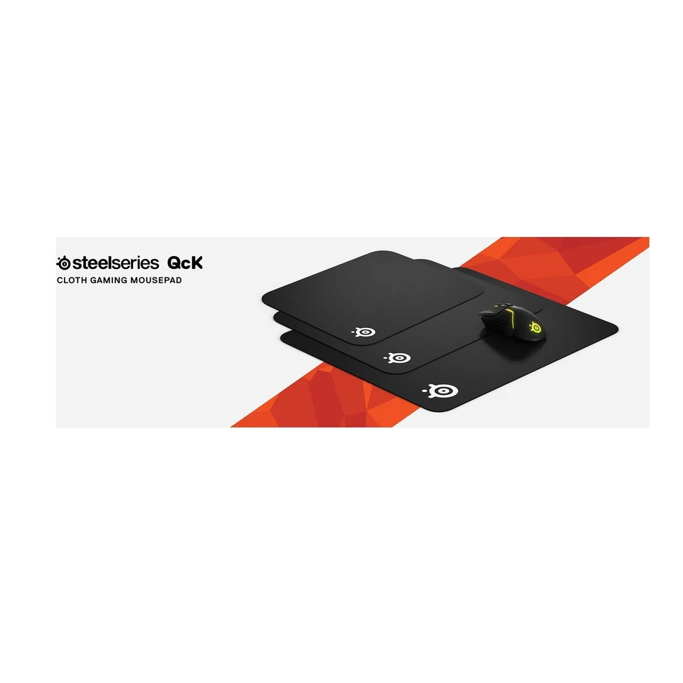 SteelSeries tappetino mouse QcK Nero 250x210 mm 2 mm spessore - Immagine 4 di 4