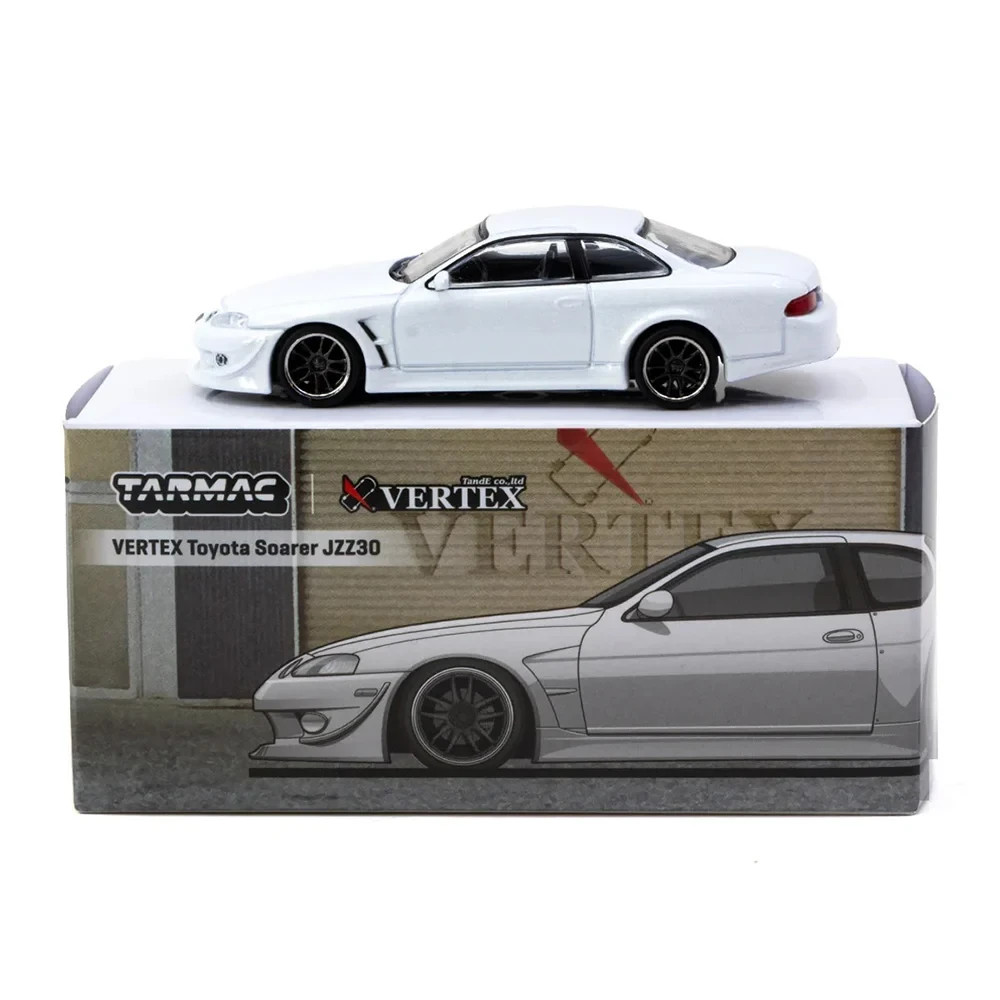 Tarmac Works 1:64 VERTEX Toyota Soarer JZZ30 White Global64 T64G