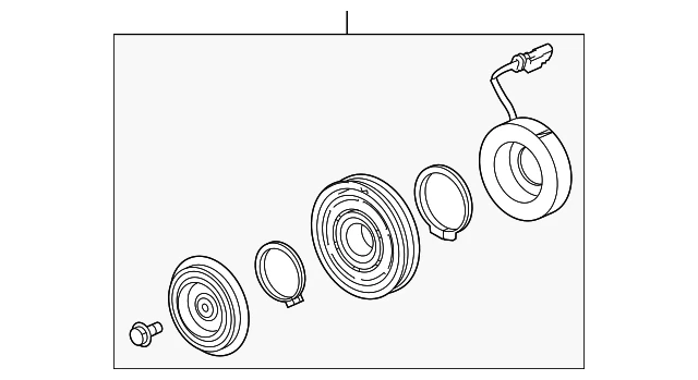 Genuine GM A/C Compressor Clutch 86798575 - Image 4 of 4