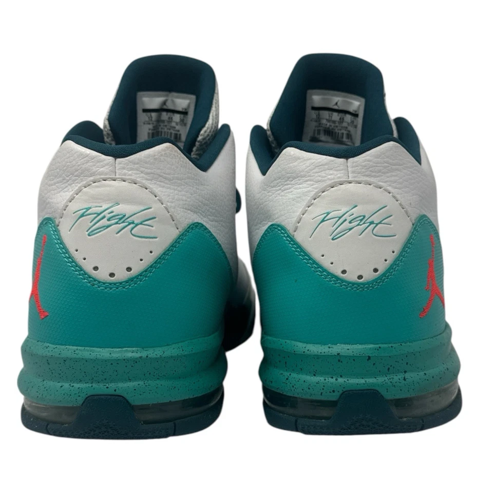 NIKE AIR JORDAN FLIGHT - ORIGIN 2 - AQUA белый бирюзовый 705155-127 - размер 12 - хорошо - Изображение 4 из 4