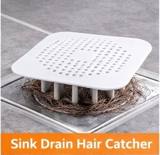 Silicone Sink Drain Hair Catcher Shower Strainer Stopper Bathroom Filter Cover