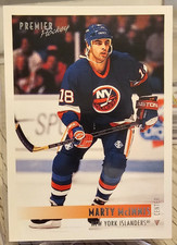 1994-95 Topps Premier Marty McInnis #244 New York Islanders