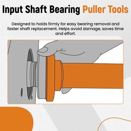 Input Shaft Bearing Puller Kit for Eaton Fuller Ultra Shift Plus 4308011 - Picture 3 of 12
