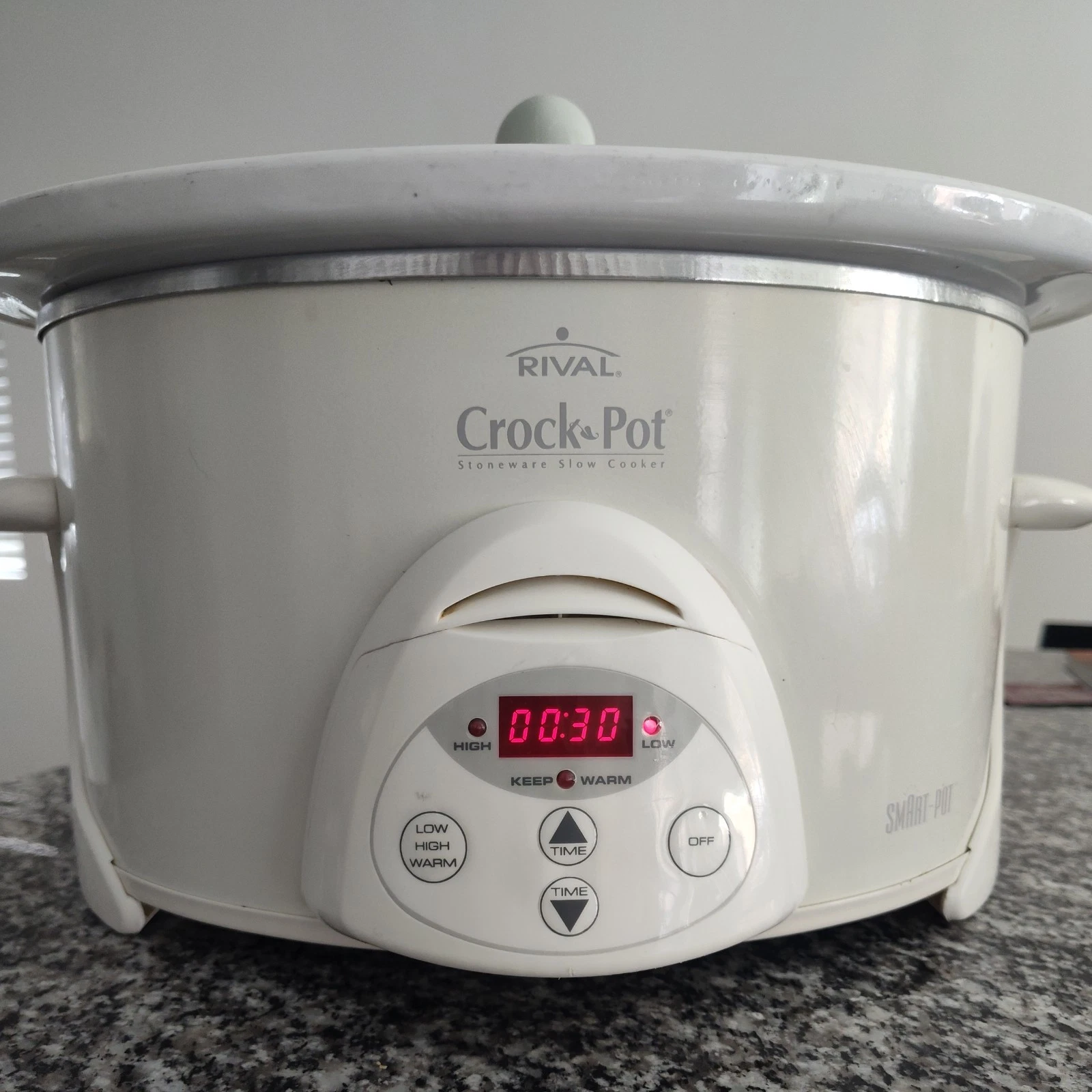 Rival Crock Pot Smart Pot Stoneware Slow Cooker Model 5865