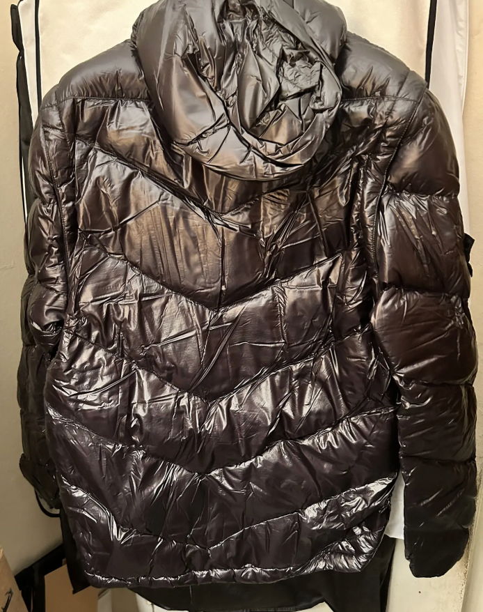 Stone Island pertex quantum Y jacket down hooded convertible