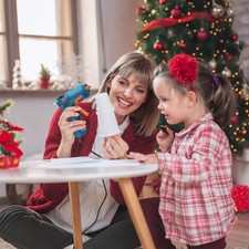 Tilswall Hot Glue Gun Kit, 50W Mini Melt Gun with 75pcs 130mm Glue Sticks for Cr 0.23 per stick