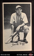 1936 National Chicle Fine Pen Premiums Pinky Higgins  Athletics 2 - GOOD