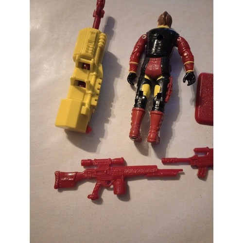 Figurina GI Joe ARAH Gristle V1 1993 Battle Corps ottime condizioni per lo più completa - Foto 5 di 6