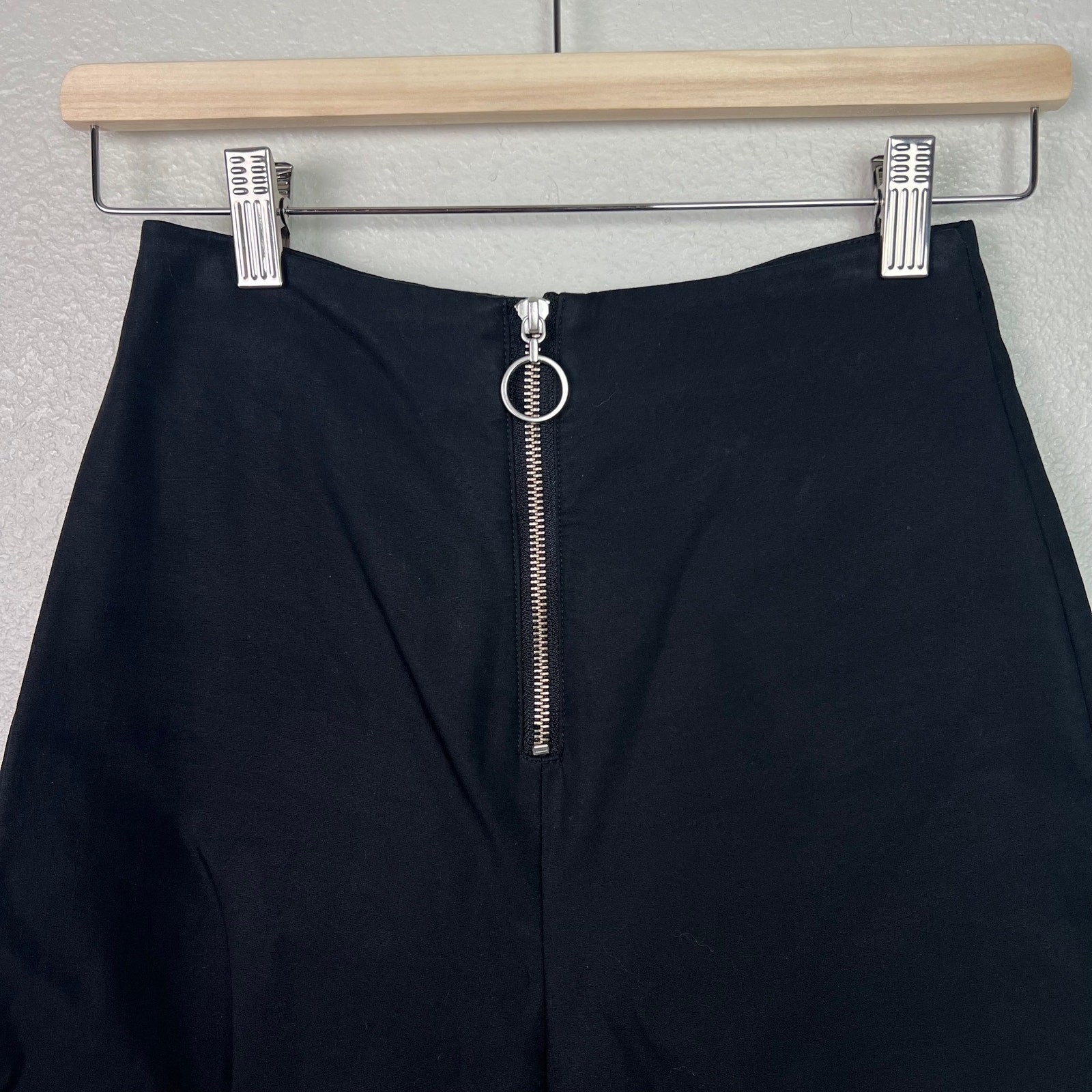 ALTRA & Other Stories Pantalone Culotte Donna Taglia 2 O Ring Zip Pantalone Nero