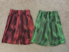 Lot 2 Nike Dri-Fit Shorts Youth Boys Size Medium