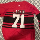 Detroit Red Wings Dylan Larkin reverse retro jersey sz 56 NEW! Rare! — photo 2