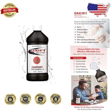 Effective 16oz Wound Cleanser 0.25% Sodium Hypochlorite - Gentle, Antimicrobial