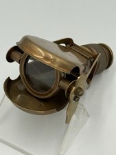 Vintage Nautical Brass Binocular Folding Nautical Monocular Telescope