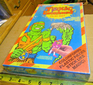 original vintage 1991 Toxic Crusaders colorforms sealed never opened