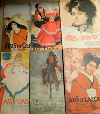 1908/11 - N° 6)  Riviste di "Ars et Labor" 