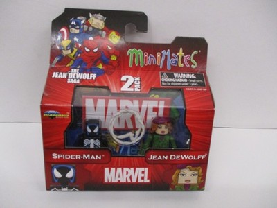 Marvel Minimates Serie 43 Spider-Man & Jean DeWolff (2er-Pack) Neu & OVP