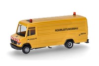 Herpa 958615 Mercedes-Benz T2 Vario Kasten Leonhard Weiss / Rohrleitungsbau 1:87