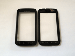 Genuine-Motorola-Atrix-MB860-Digitizer-Touch-Screen-Pad-Lens-inc-Fascia-Bezel-C