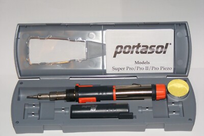 PORTASOL SUPER PRO 125 MK2 KABELLOSES GASLÖTKOLBEN BASIS SET