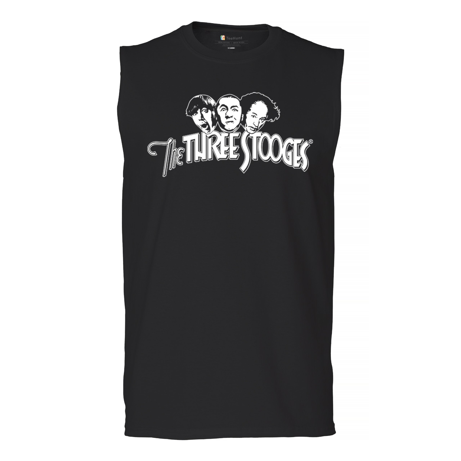 ALTRA The Three Stooges Camicia Curly Moe Larry Muscle Divertente 3 Saggi Ragazzi Shemp Uomo