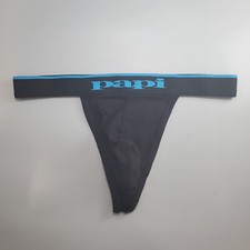 papi Men's Thong  Cotton  Spandex  Medium