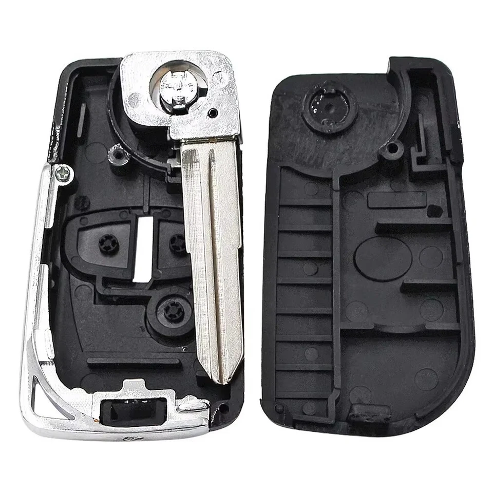 3 Buttons Modified Remote Car Key Shell Case For Mitsubishi MIT11 Right Blade - Imagem 2 de 4