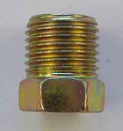 Male Tube Nut Inverted Flare SAE 3/8" Tube size x 5/8"-18 Transmission & Fuel - Picture 3 of 5