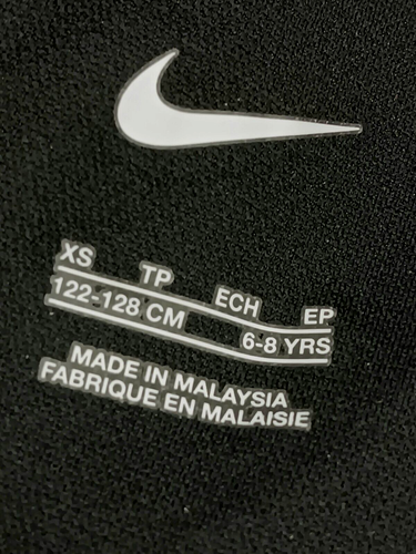 Nike Girl's One Piece Bathing Suit - Black - XS (6-8 yrs) 122-128cm AF11 - Picture 6 of 7
