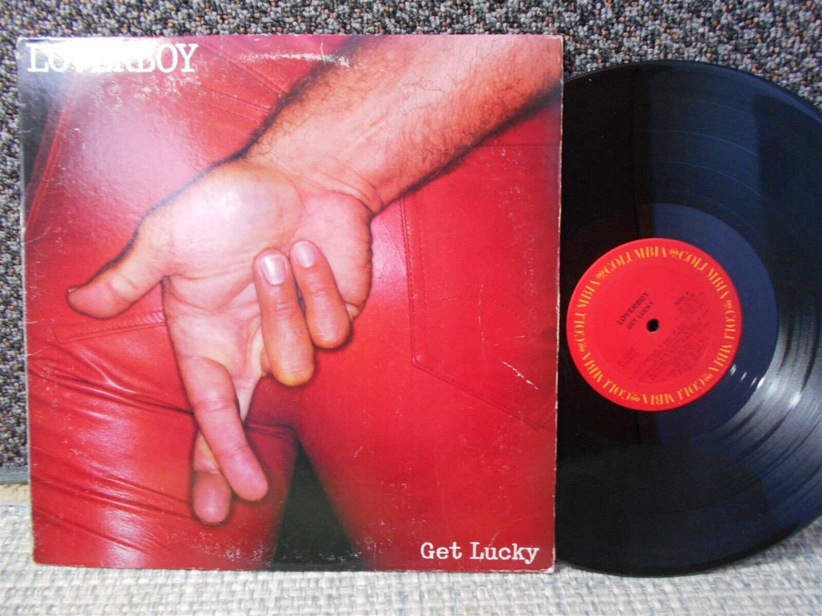 Loverboy vg / ex LP Get Lucky