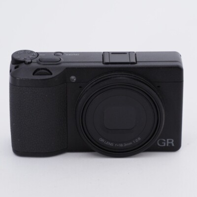 RICOH GR III 24.2MP 18.3mm f/2.8 Digital Camera W/ Battery Charger