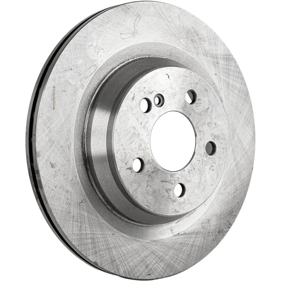 Kit de disco de freno y pastillas para 07-09 Mercedes Benz S550 11,81 pulgadas Disco trasero Foto 3 de 4