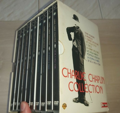 10 DVD CHARLIE CHAPLIN COLLECTION SERIE COMPLETA - Foto 2 di 3