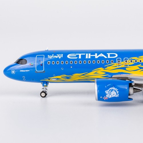 NG Modelo 1:400 Etihad Airways Airbus A320neo Diecast Aircraft Jet Modelo A6-EJB - Imagen 7 de 10