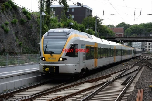 FOTO DEUTSCH RLY - ET6.04 EUROBAHN STADLER 'FLIRT' KLASSE ET6 OVERHEAD 4-AUTO E