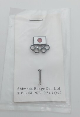 JAPAN NOC - vintage enamel olympics pin badge Olympic Games Olympia Jeux Olymp