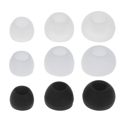 Silicone Earbud Tip Replacement Earbud Eartips Tip Eargels 6Pairs S/M/L