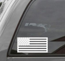 USA AMERICAN FLAG Vinyl Window Decal Sticker
