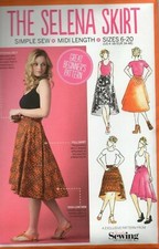 Simply Sewing Pattern for The Selena Skirt, Beginners, High-Low, Sizes 6- 20 New