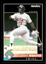 1992 Pinnacle #276 Lenny Webster