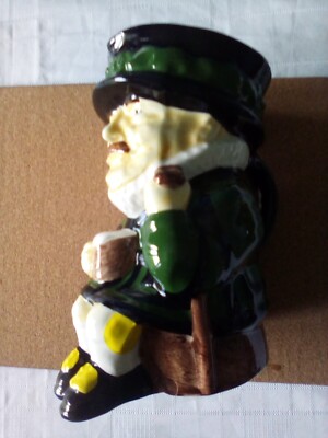 Vintage Beefeater Toby Krug Shorter And Sons Staffordshire Sammlerstück Keramik