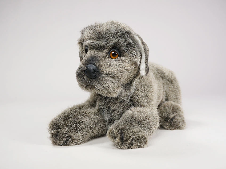 Miniature Schnauzer Puppy by Piutre Handmade in Italy Plush