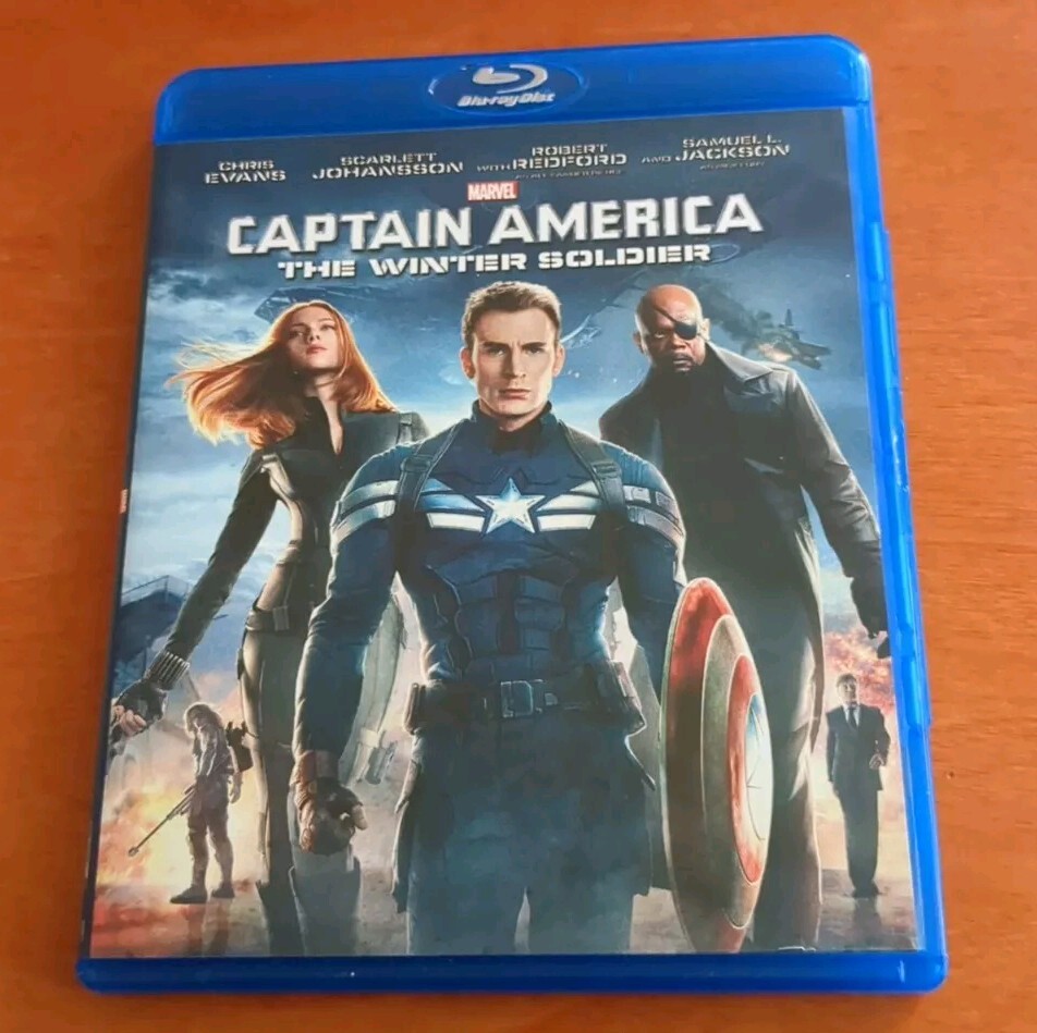 米2discs Blueray Movie Captain America: The Winter Soldier  NONE NOT ON LABEL /00220 Amazon.com: Captain America: The Winter Soldier [Blu-ray