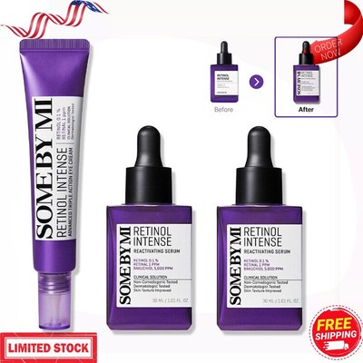 SOME BY MI Retinol Intense Reactivating Serum + Advanced Triple Action Eye Cream